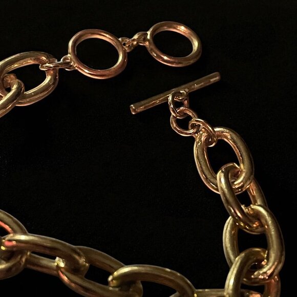 T Tahari Madison Python Charm Link Bracelet - Picture 3 of 3